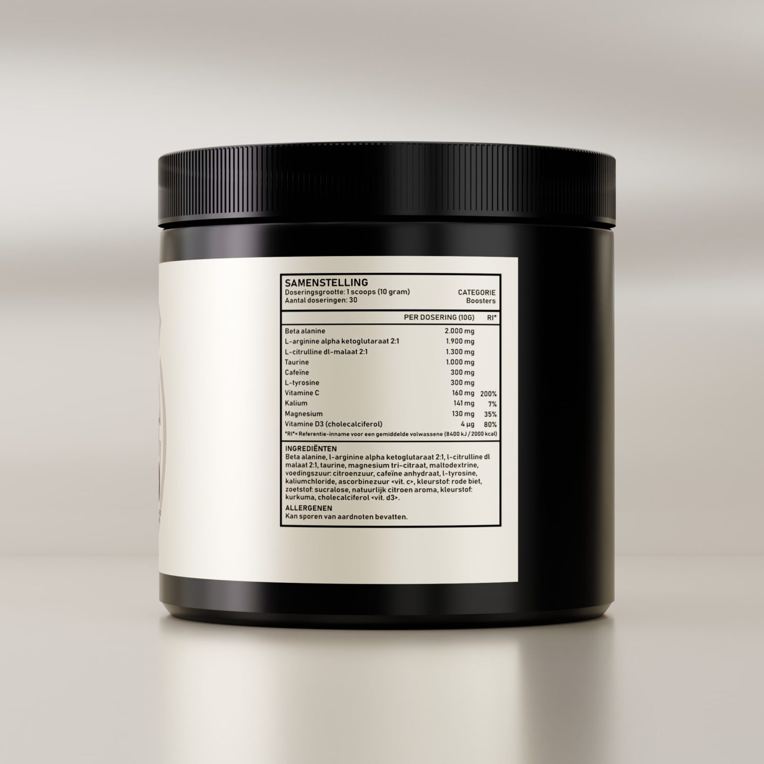 Pre Workout 300mg - Afbeelding 4