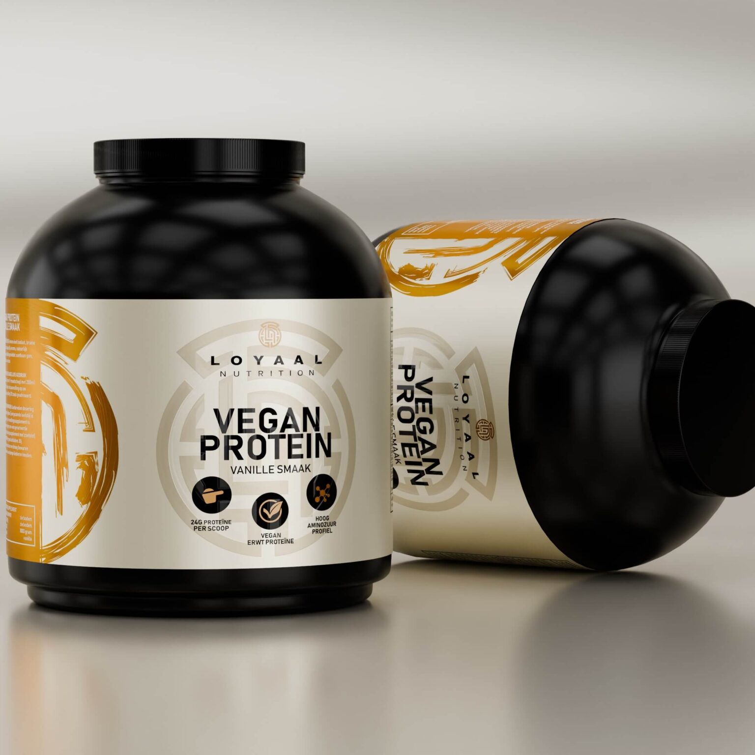 Vegan Protein Vanille - Afbeelding 3