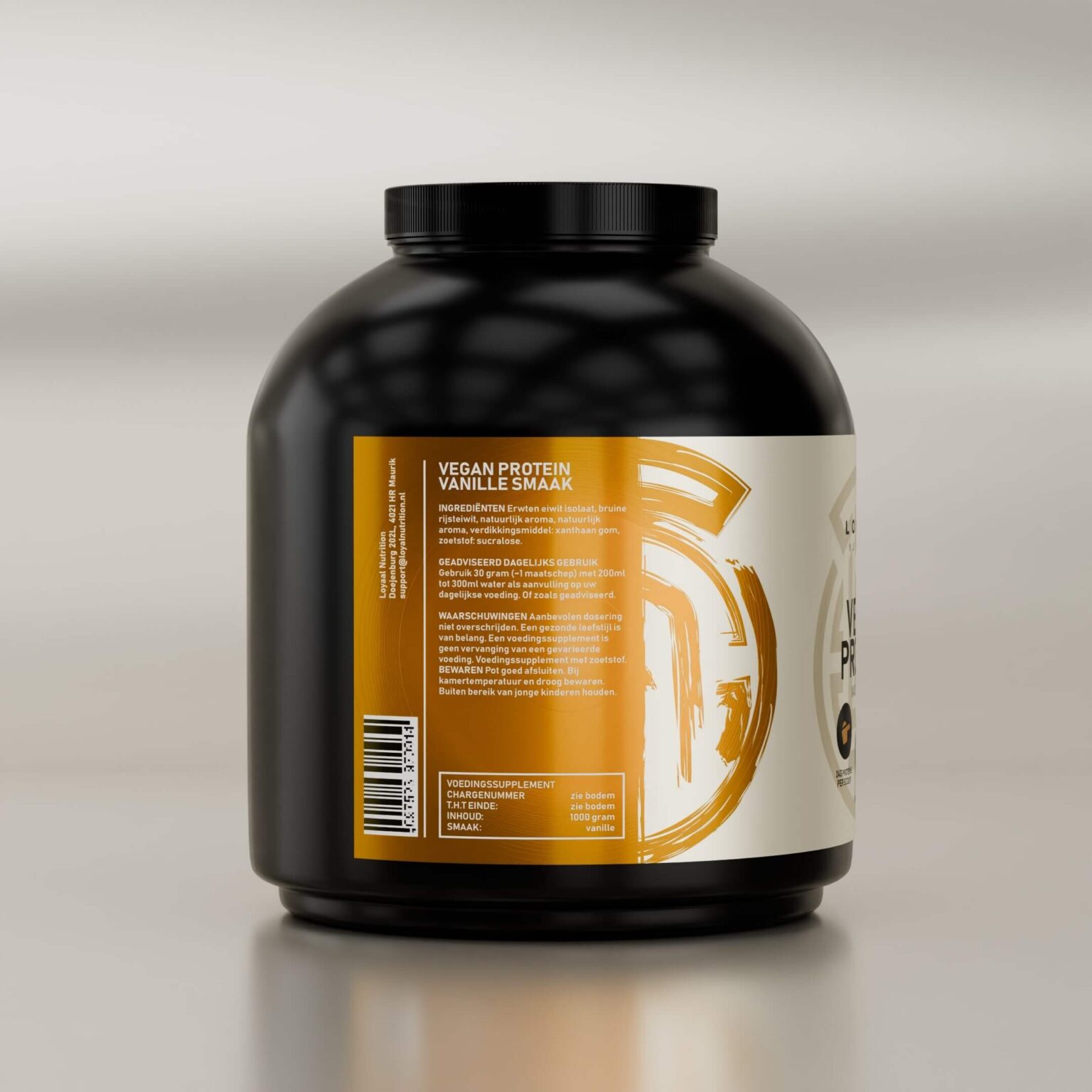 Vegan Protein Vanille - Afbeelding 4
