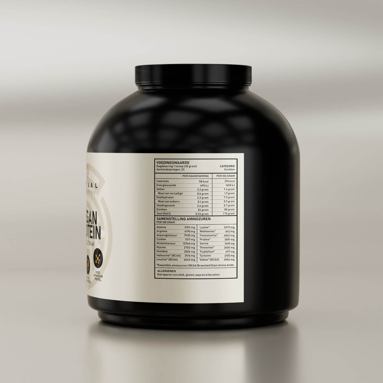 Vegan Protein Vanille - Afbeelding 5